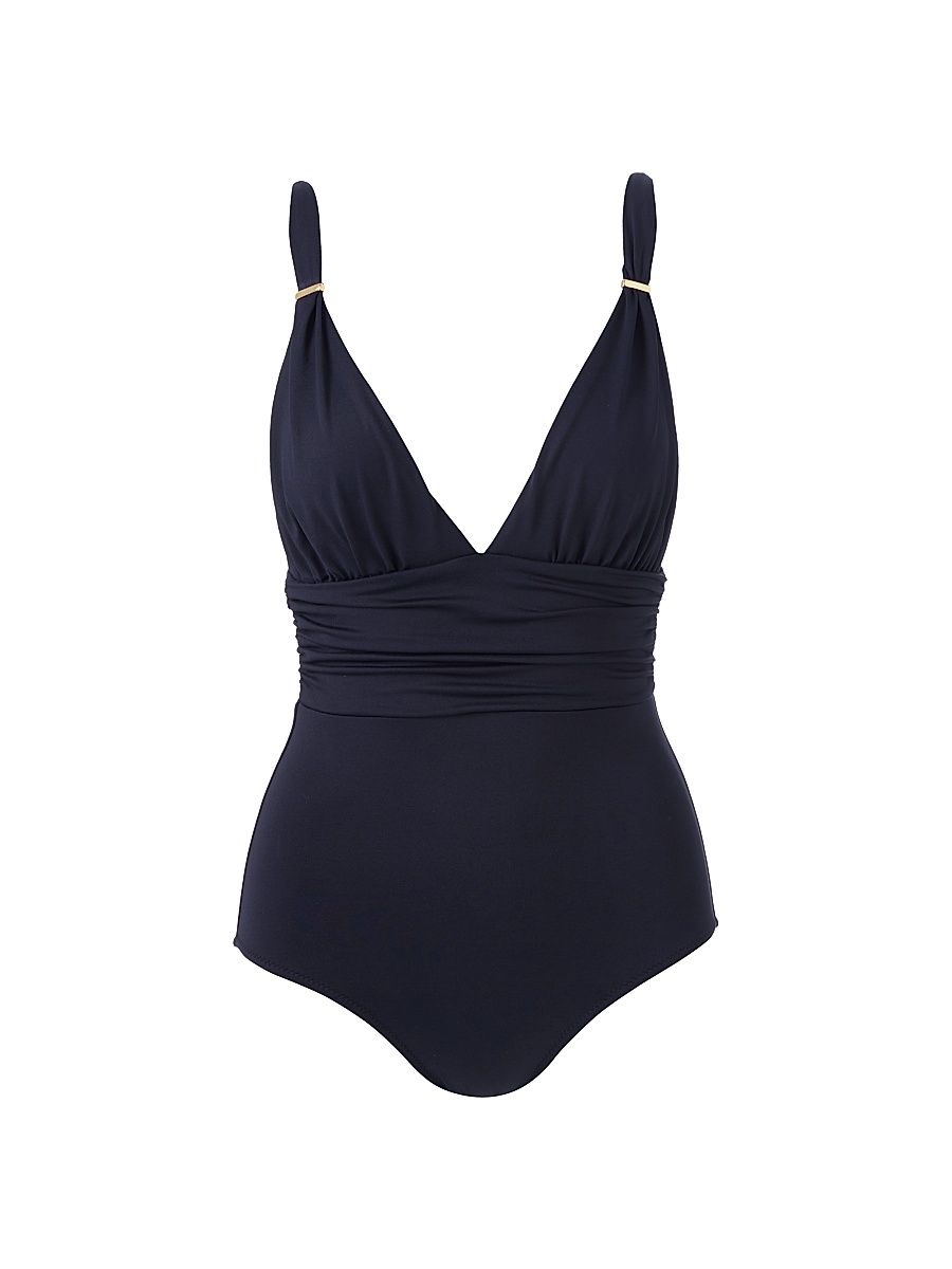 Women's Panarea Core One-Piece Swimsuit - Black - Size 14
