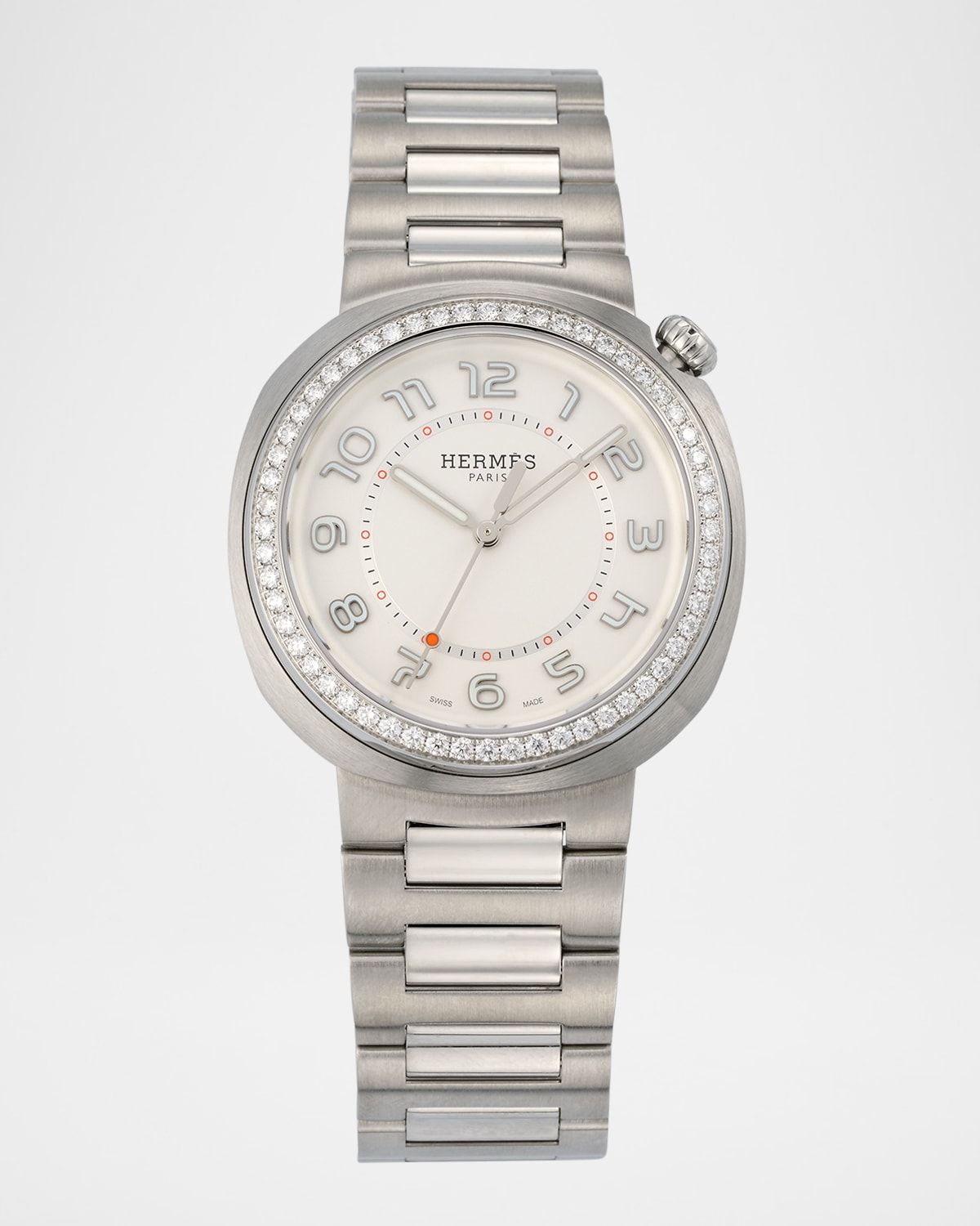 Hermès Cut Diamond Watch, 36 mm