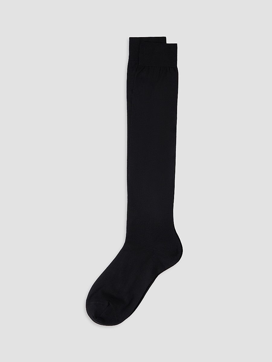 Men's Cotton Socks - Black - Size XXL