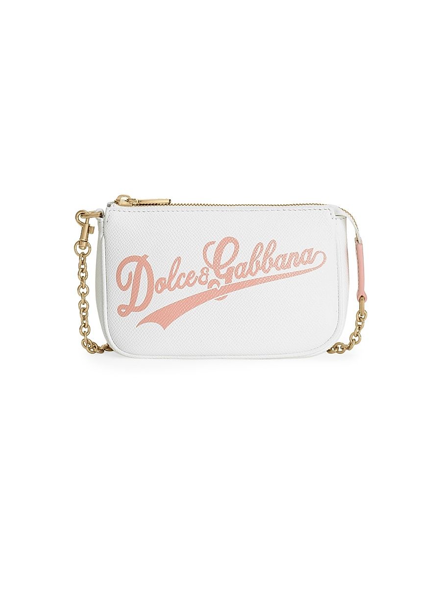 Girl's Logo Chain Link Crossbody Bag