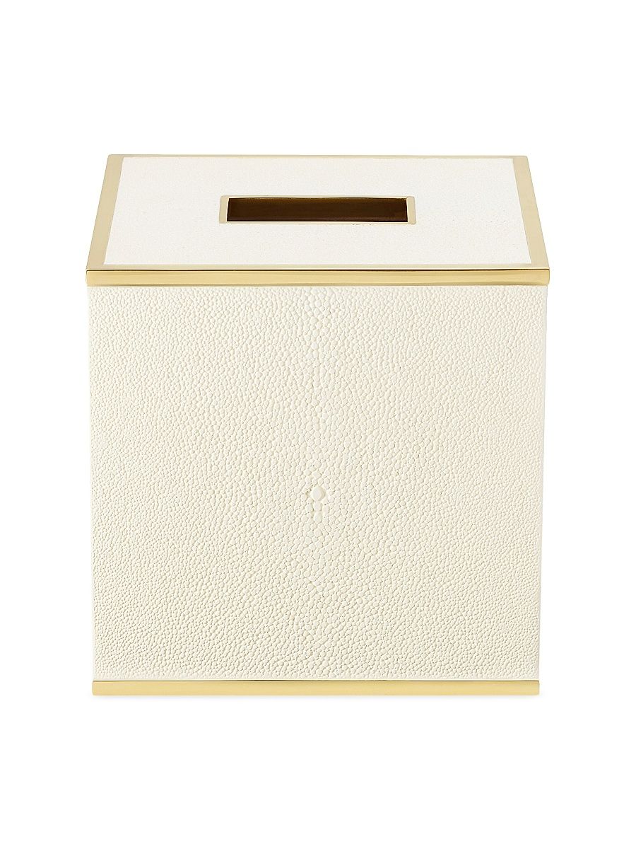 Classic Shagreen Tissue Box Cover