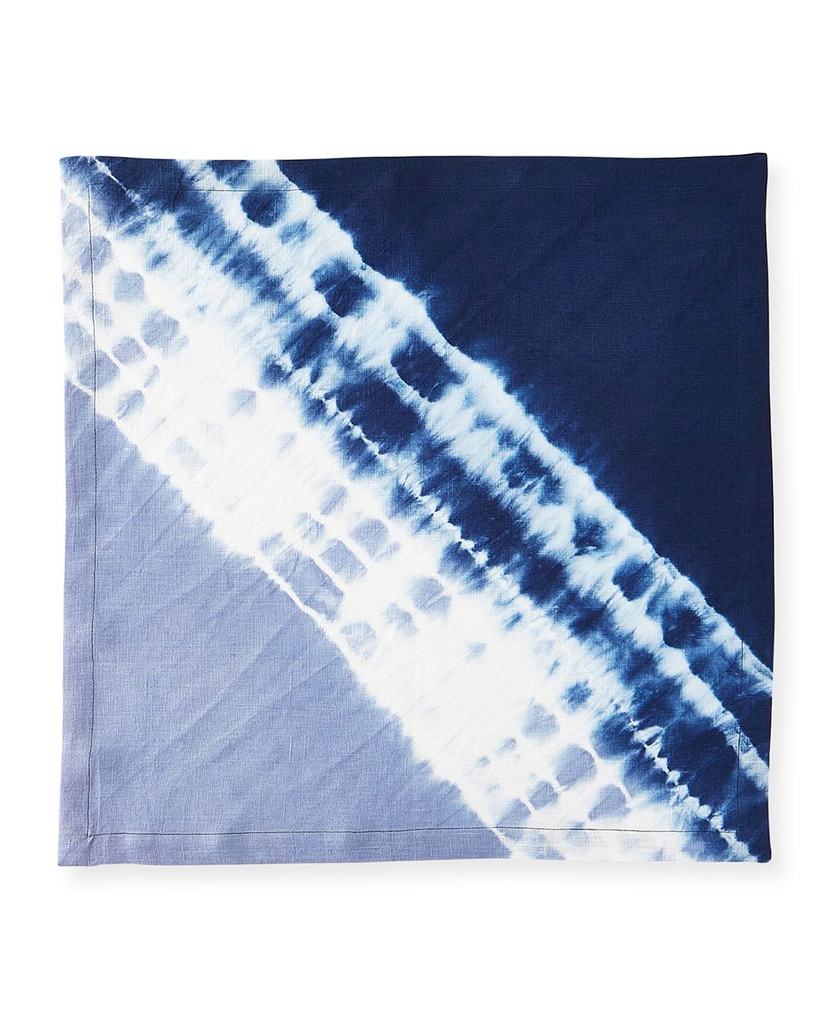 Duo-Dye Napkin, Navy/Periwinkle