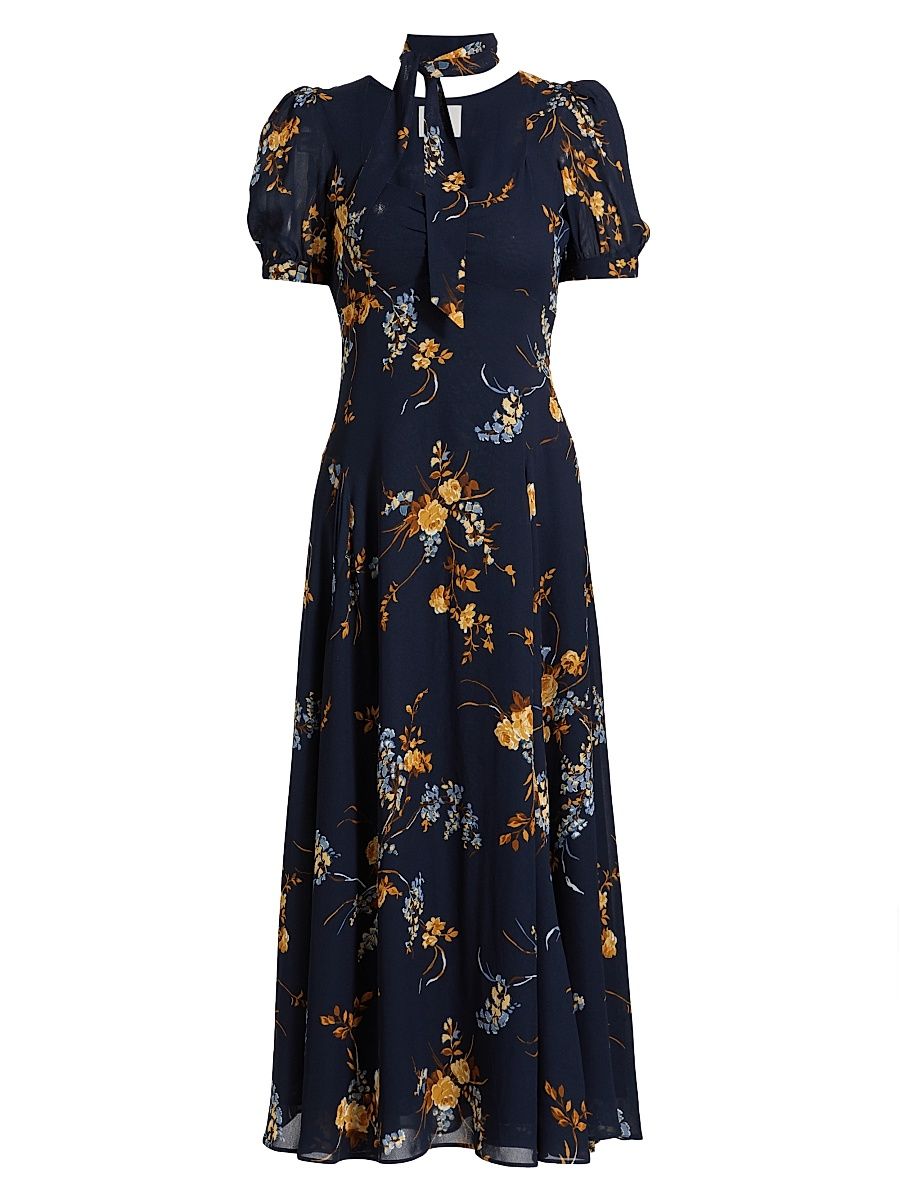Women's Chrissie Floral Midi-Dress - Seychelle - Size 10