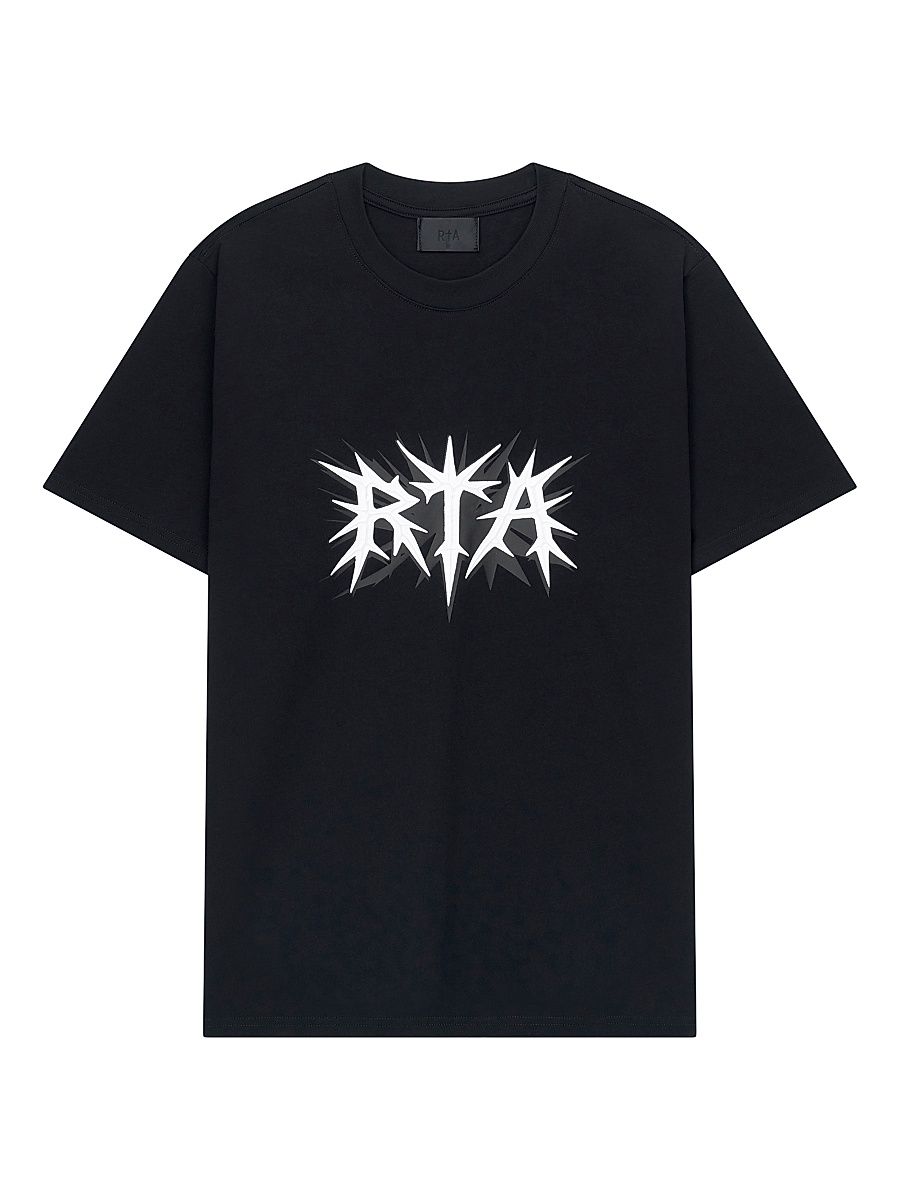 Men's Exodus Liam Logo Slim-Fit T-Shirt - Black Spike Rta - Size XXL