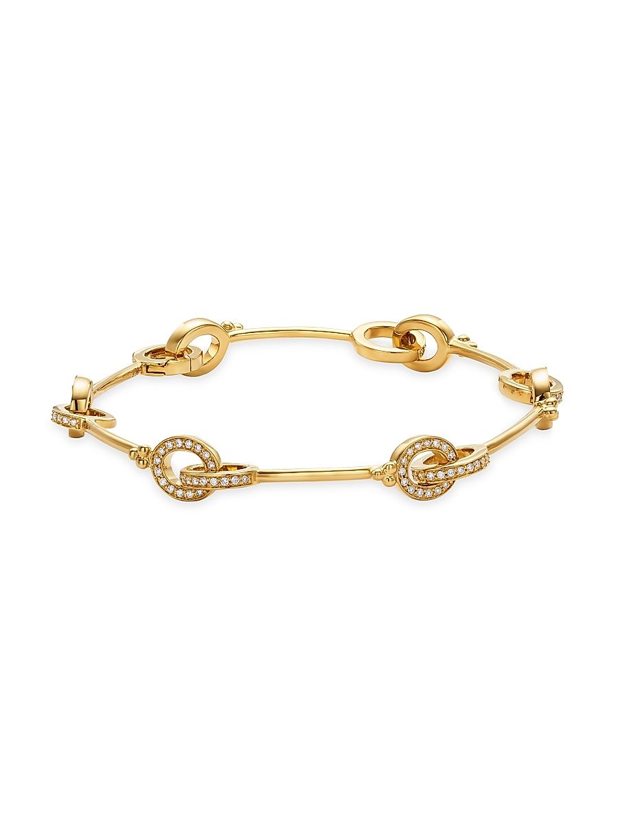 Women's Florence86 Orsina 18K Yellow Gold & Diamond Bracelet - Yellow Gold