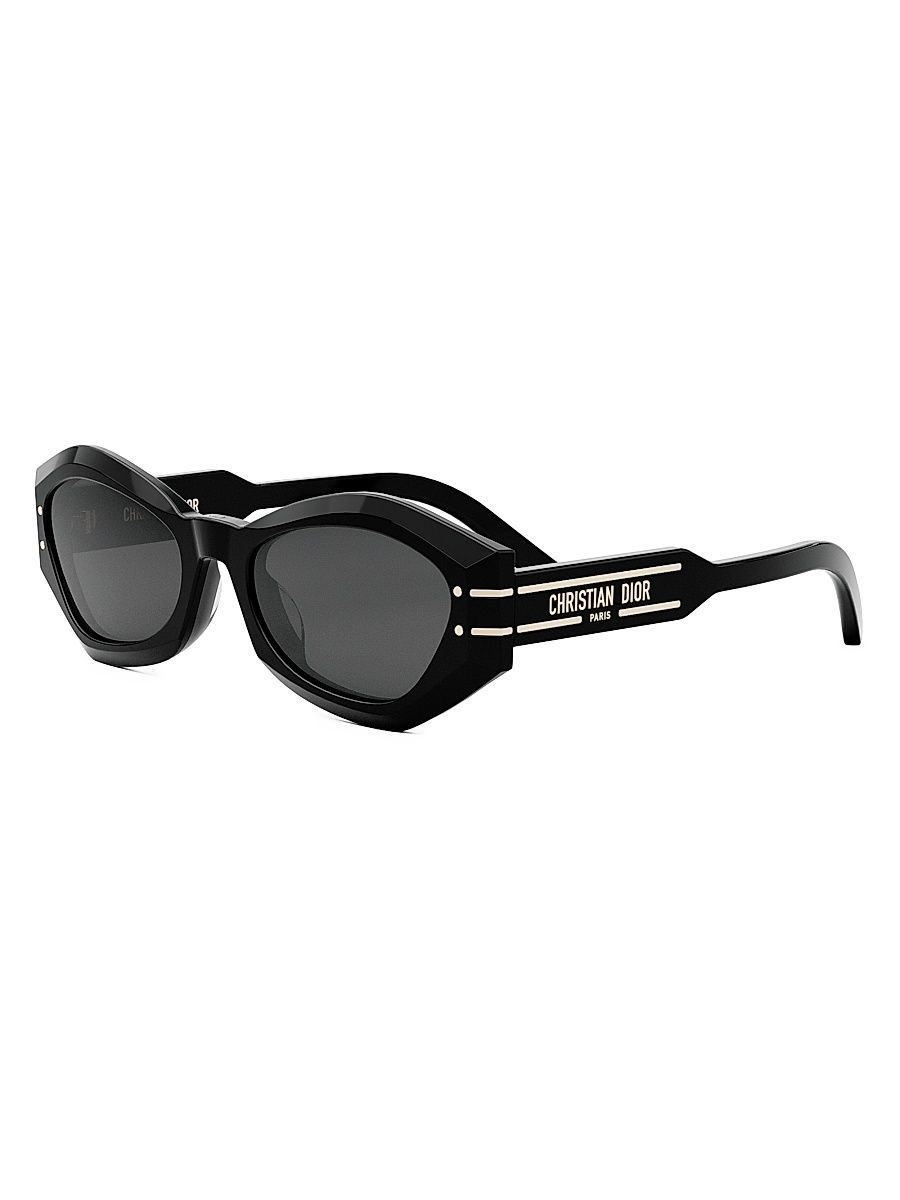 Women's DiorSignature B1U Sunglasses - Black