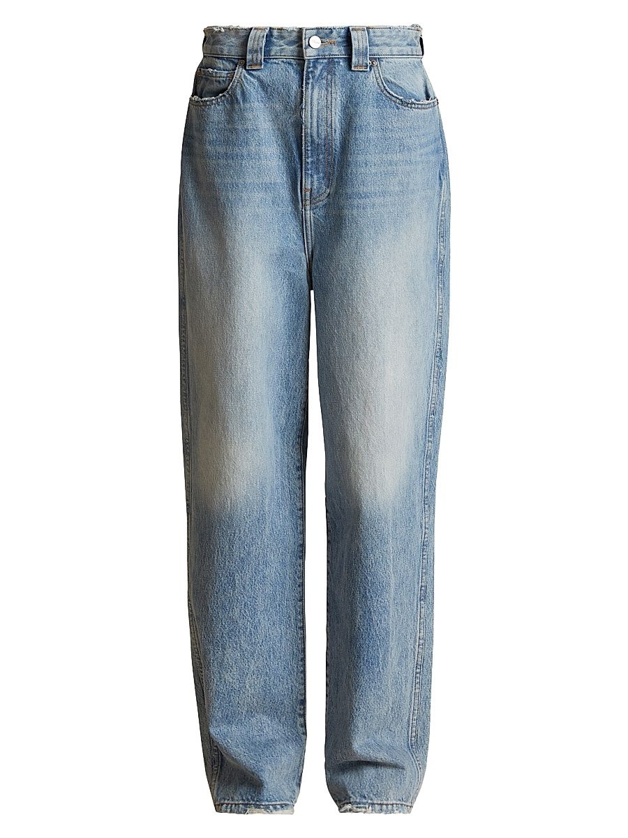 Women's Martin Wide-Leg Jeans - Distressed Bryce - Size 25