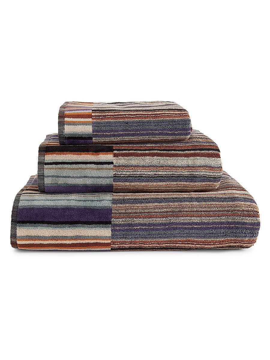 Jazz Towel Collection - Verde Multicolor - Size Bath Sheet