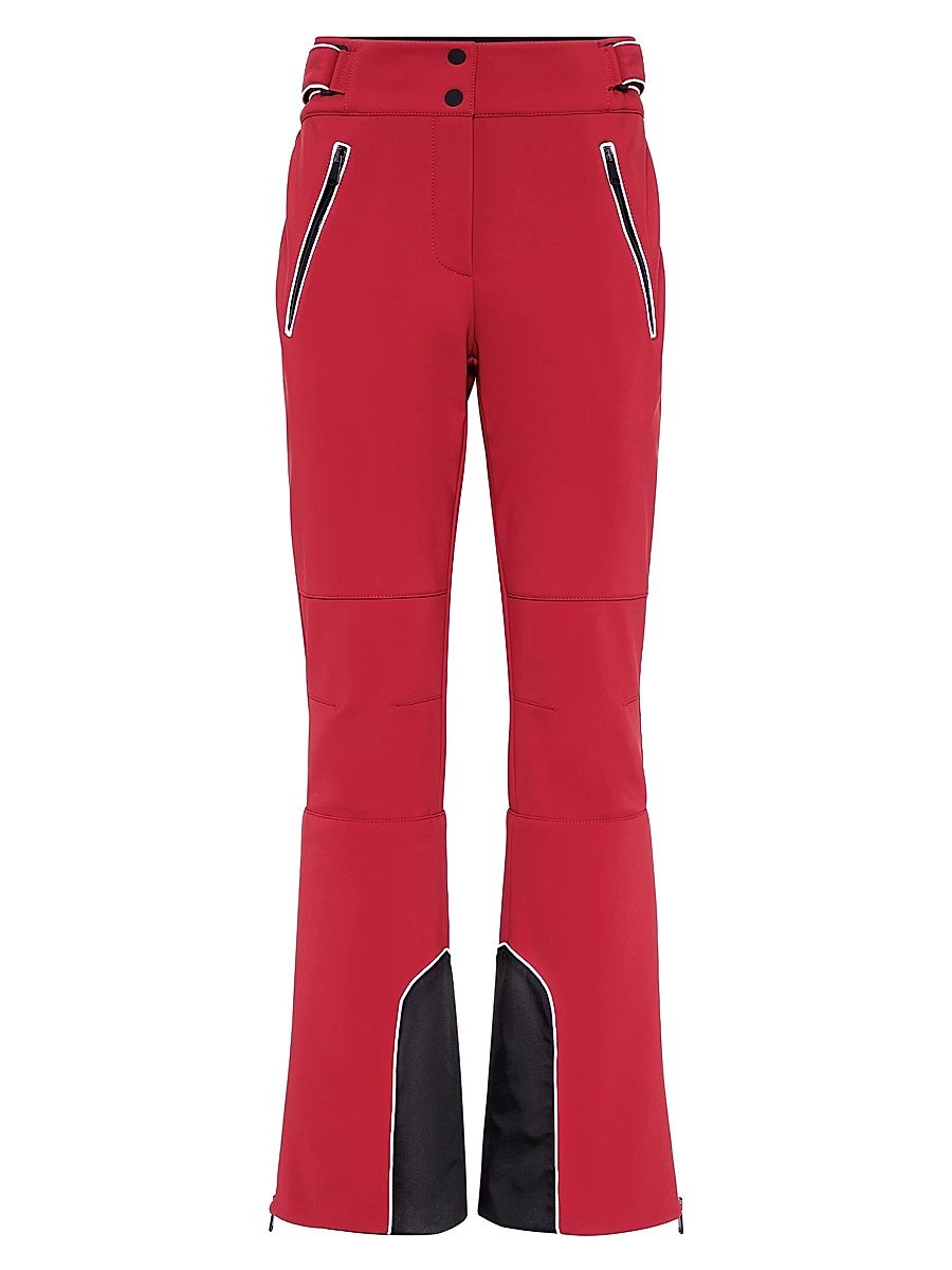 Women's Bonded Techno Fabric Mountain Trousers - Amaranth Red - Size 12