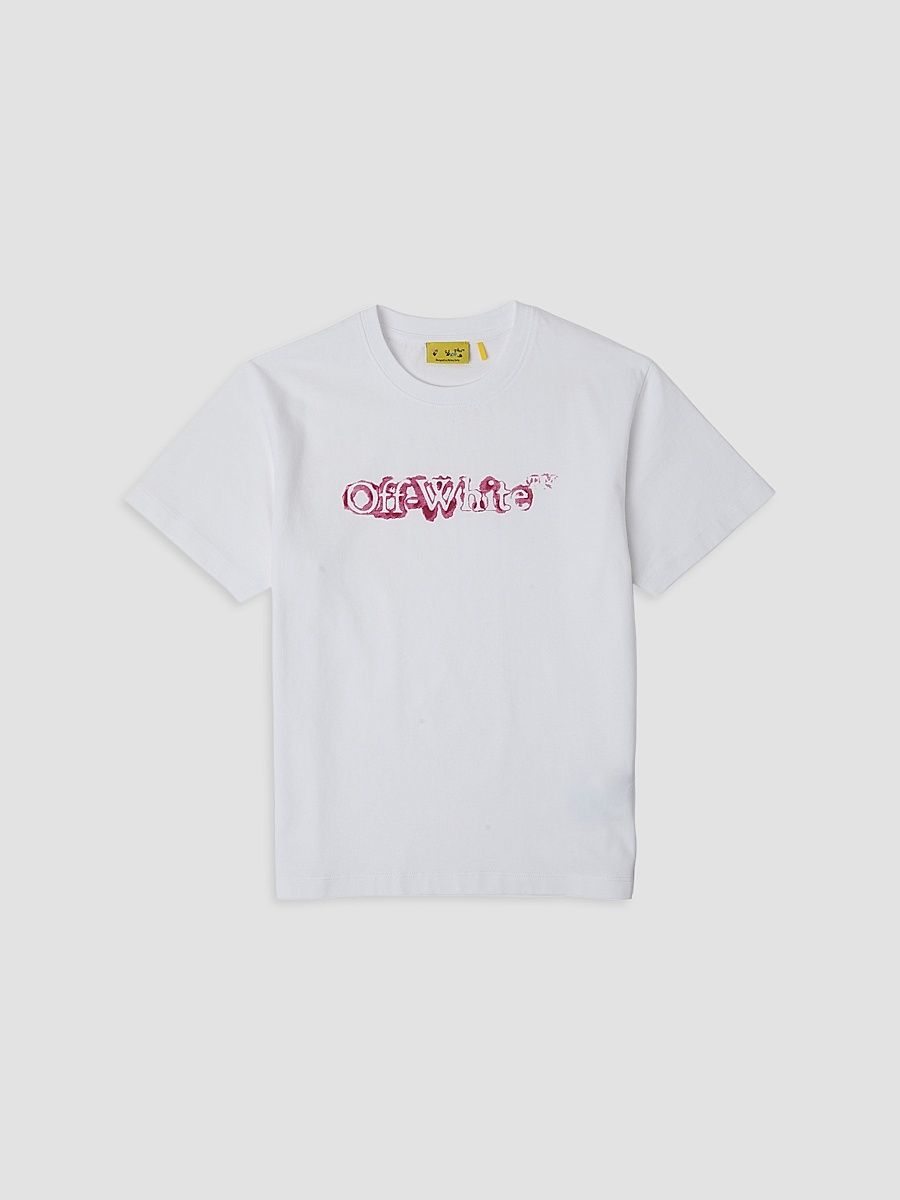 Little Girl's & Girl's Big Bookish Watercolor Logo T-Shirt - White - Size 16