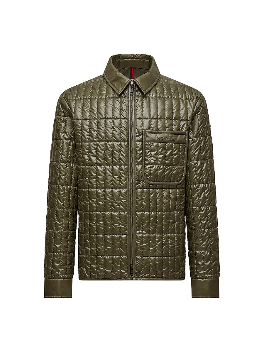 Men's Madiere Down-Filled Shacket - Olive Green - Size XXXL