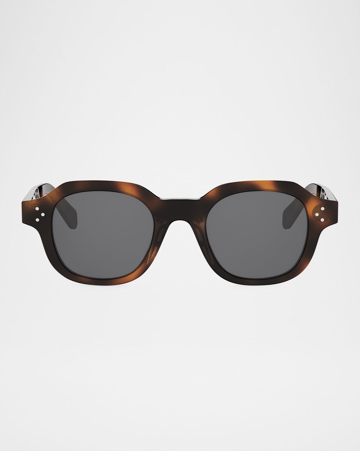 Men & apos;s 3 Dots Acetate Square Sunglasses