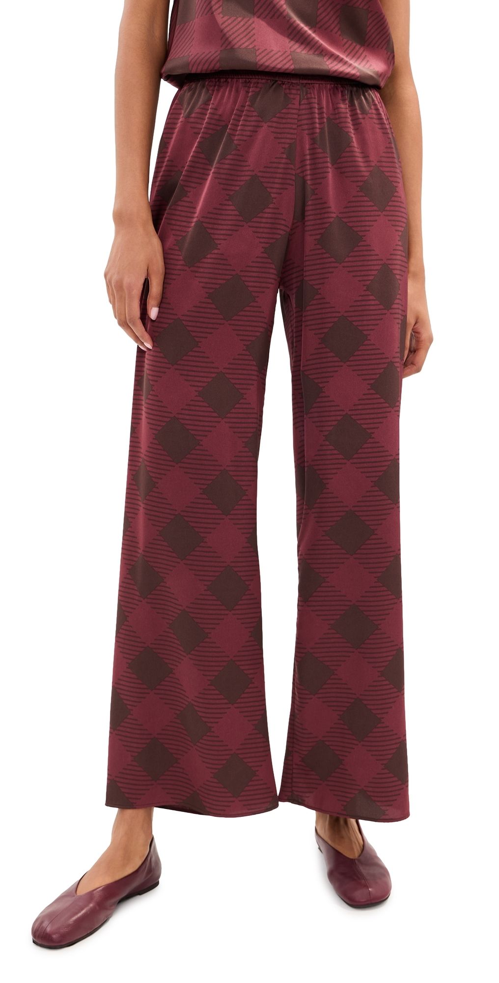 LE BOP Ellie Pants Deep Blue/Brown XL