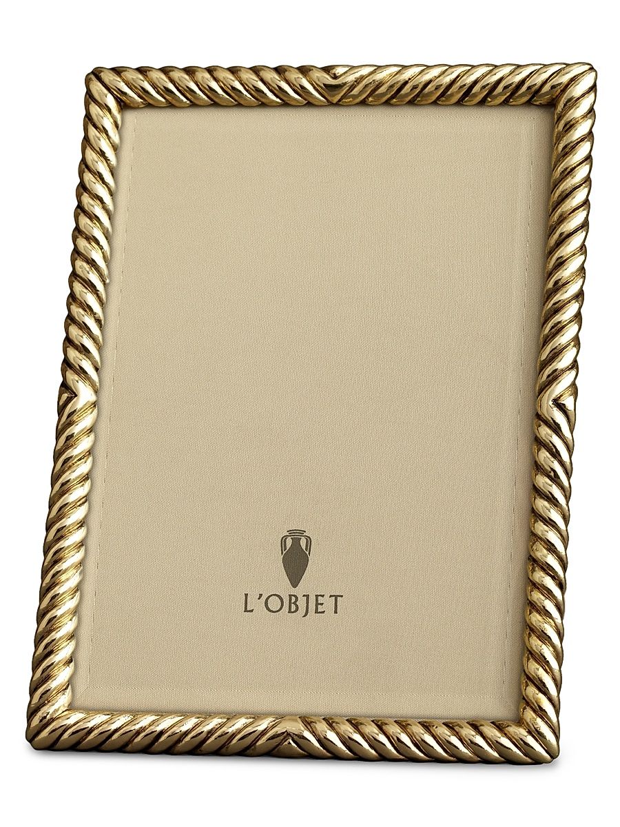 Gold Deco Twist Frame - Gold - Size 4 x 6