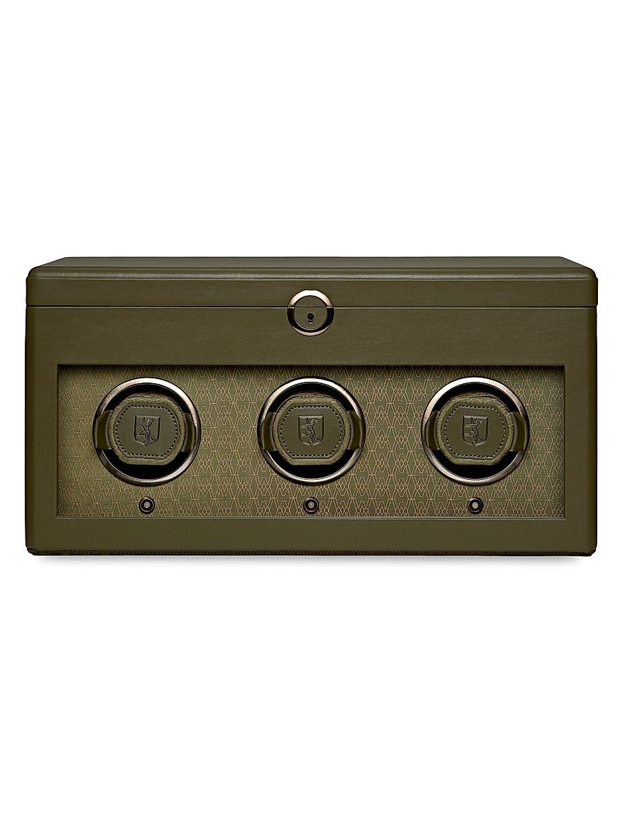 Earth Triple Watch Winder - Coffee