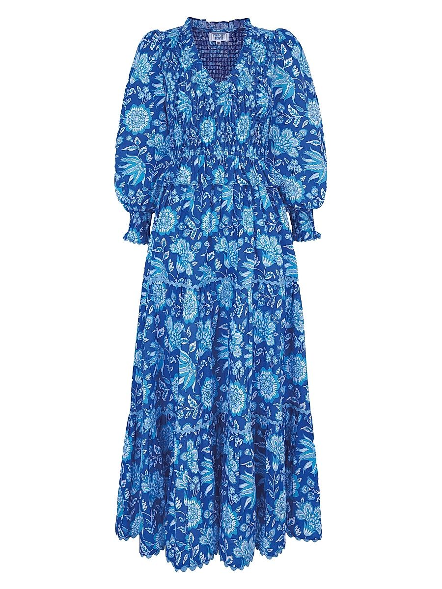 Women's Ink Jaal Mia Dress - Blue - Size Large