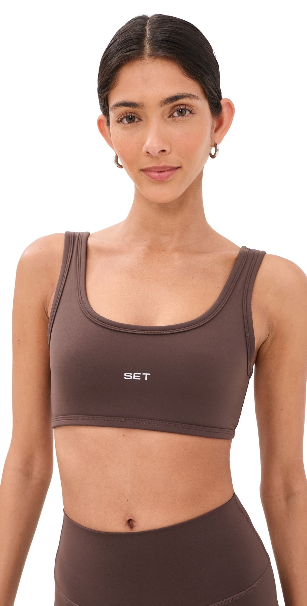 SET Airluxe Breathe Scoop Sports Bra Terrain XL