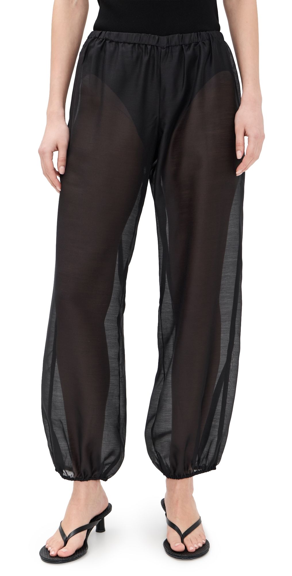 4th & Reckless Drew Balloon Trousers Black L
