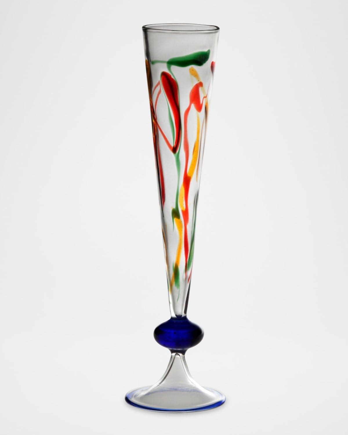 Multicolor Champagne Flute