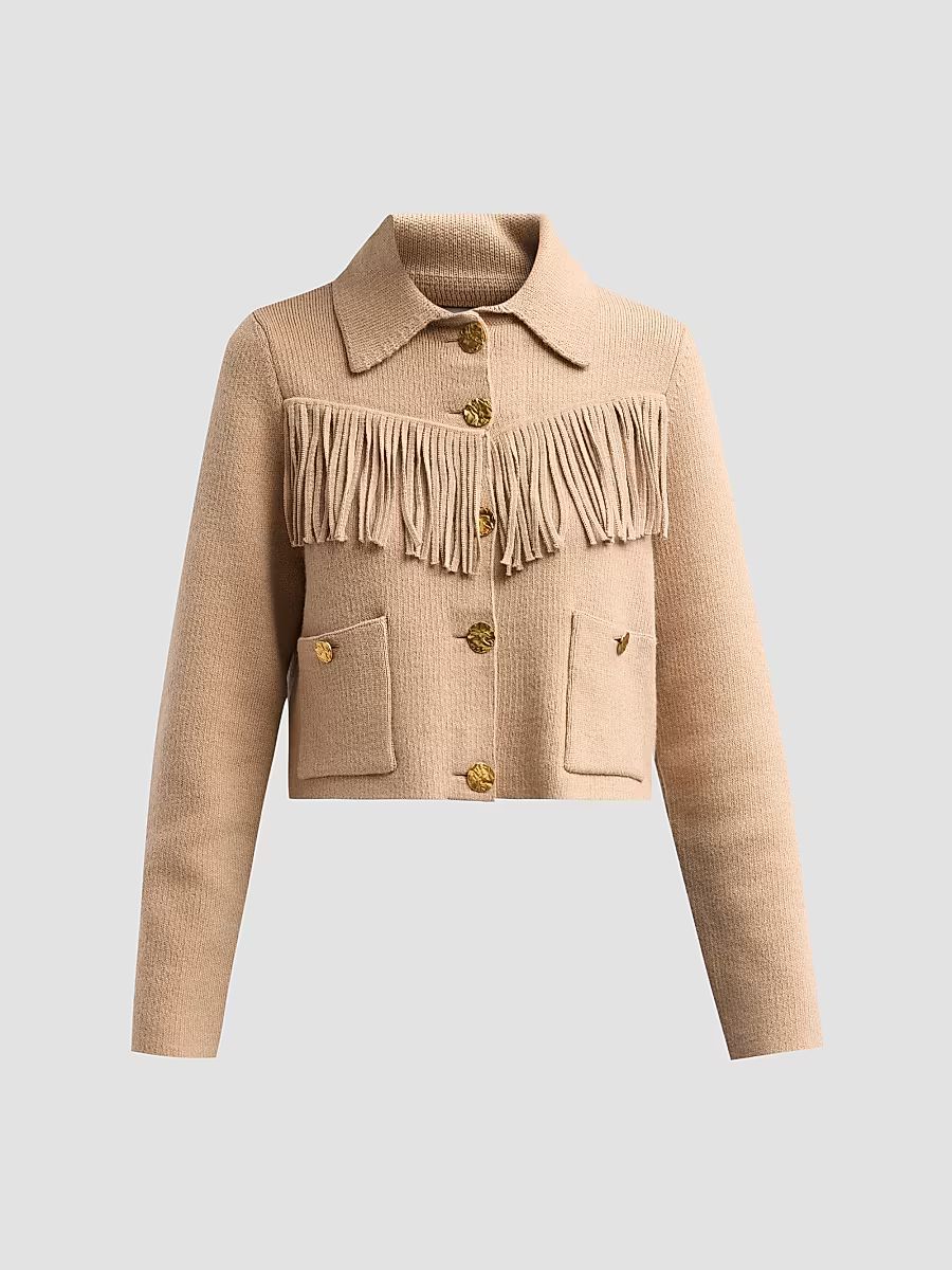 Women's Olympia Merino Wool Jacket - Camel - Size XL