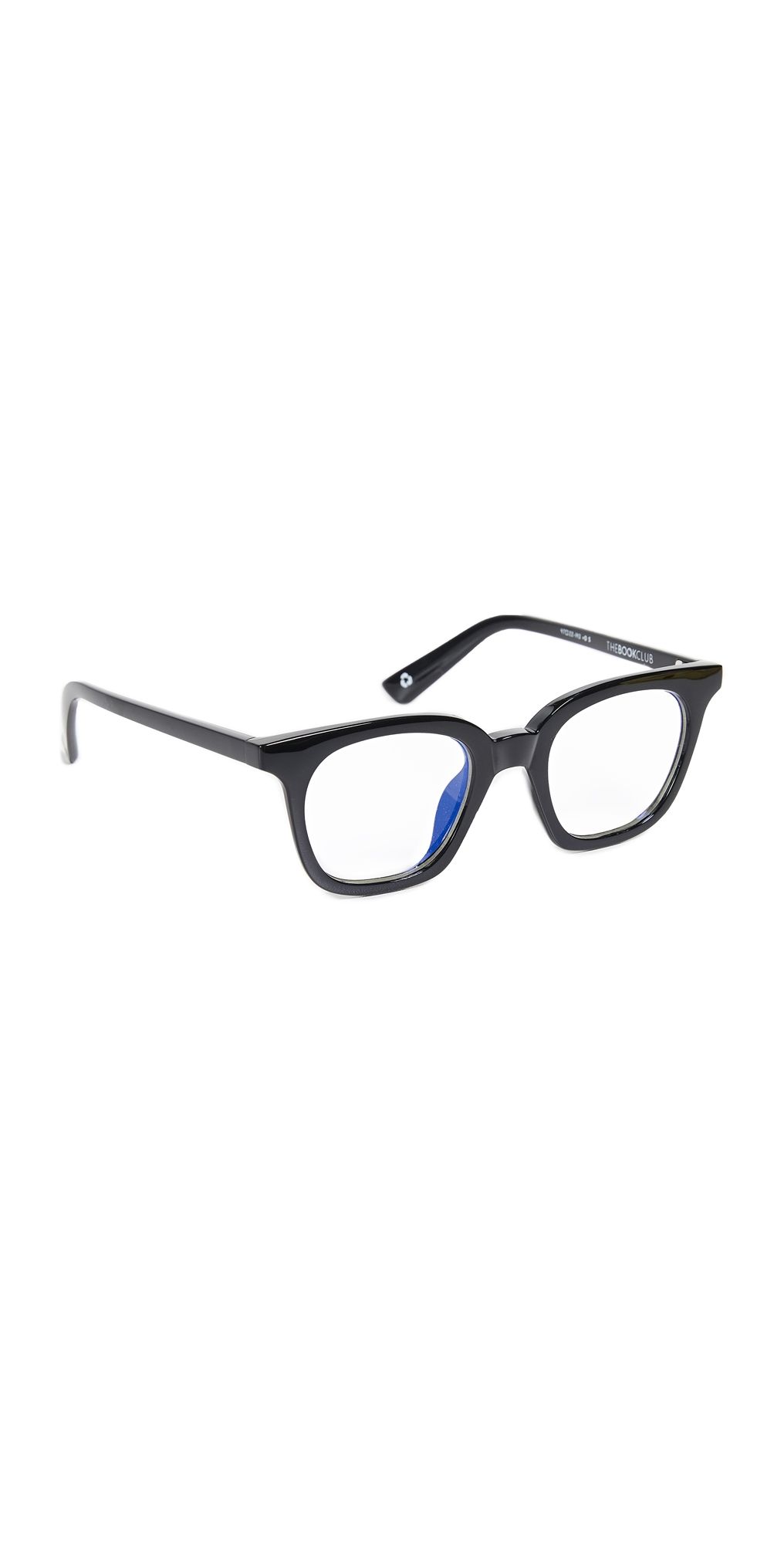 The Book Club Blue Light Snatcher In Black Tie Glasses Sea Spray One Size