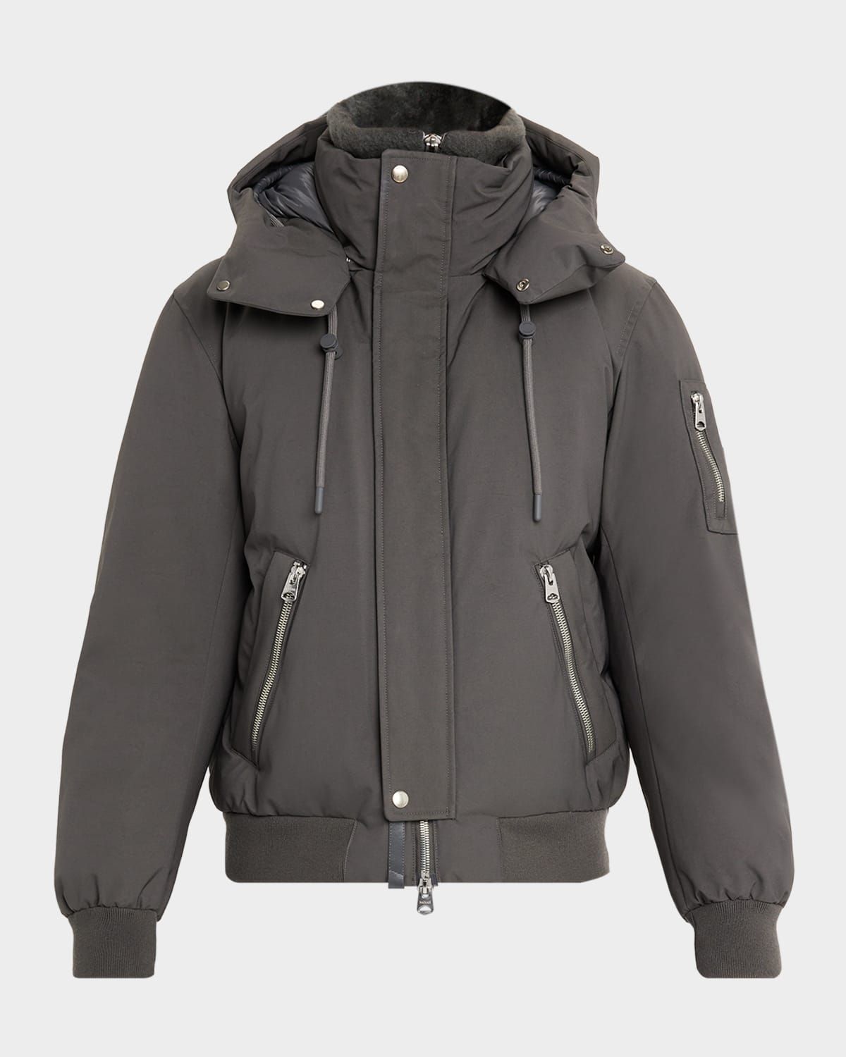 Men & apos;s Iker-Z 2-in-1 Down Bomber with Removable Shearling Bib