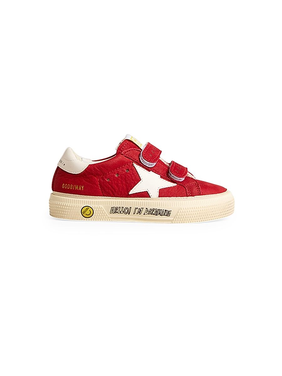 Baby's, Little Kid's & Kid's May School Star Leather Low-Top Sneakers - Red - Size 5.5 (Child)