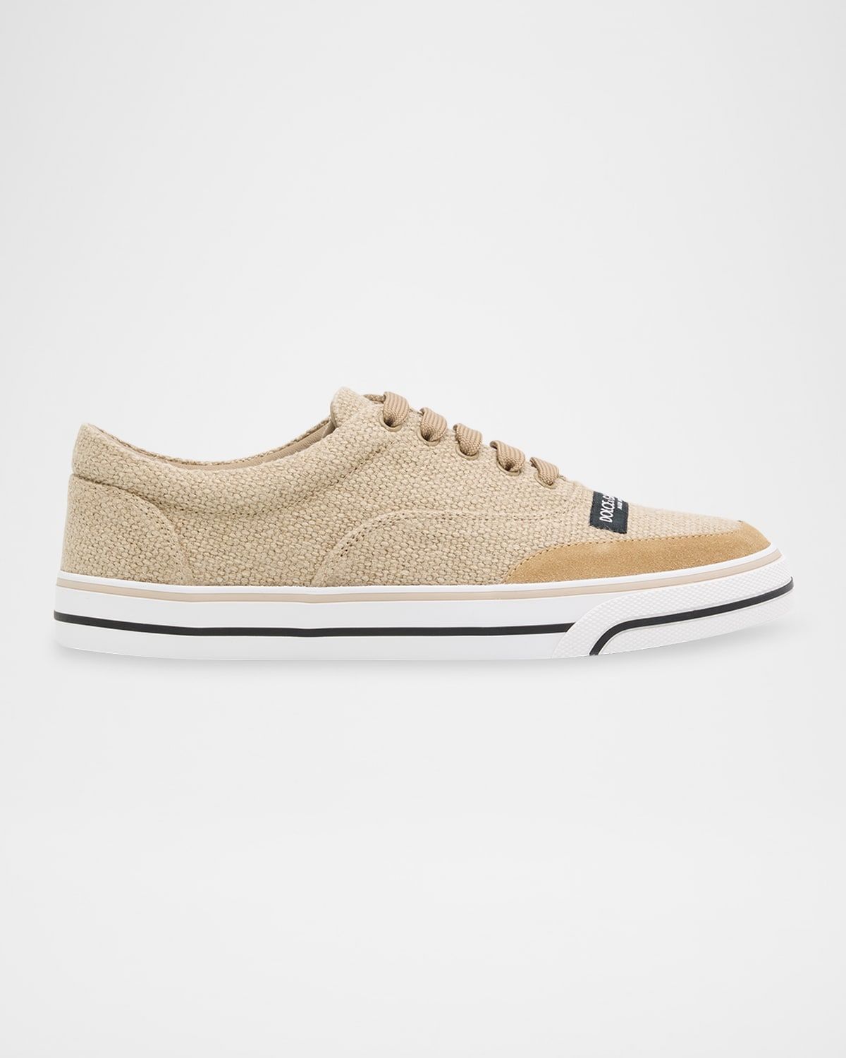 Men & apos;s DG Sailing Linen Low-Top Sneakers