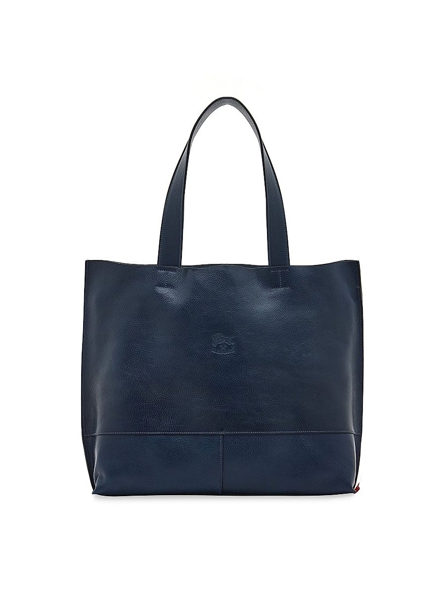 Women's Talamone Leather Tote - Blue