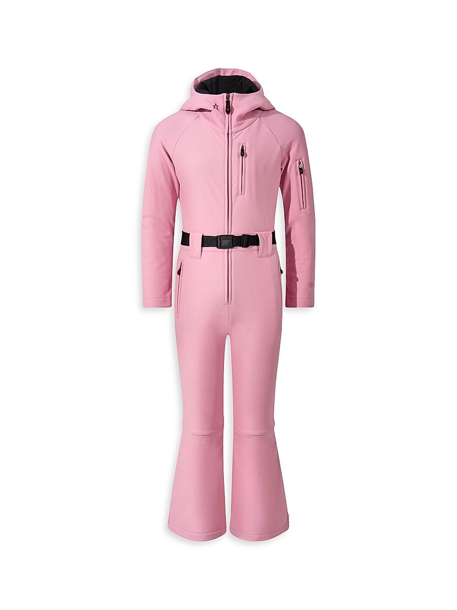 Little Girl's & Girl's Star Jumpsuit - Pink - Size 14