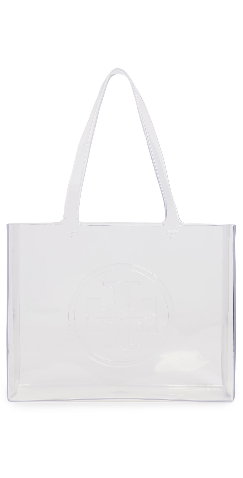 Tory Burch Ella Jelly Tote Clear One Size