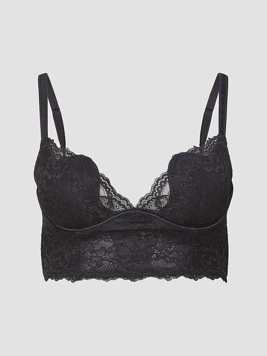 Women's Bianca Lace Seduce U-Plunge Bra - Black - Size 34DD