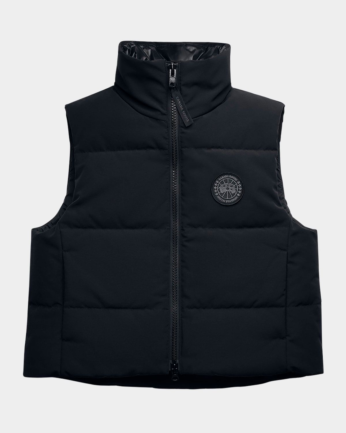 Grandview Cropped Down Vest