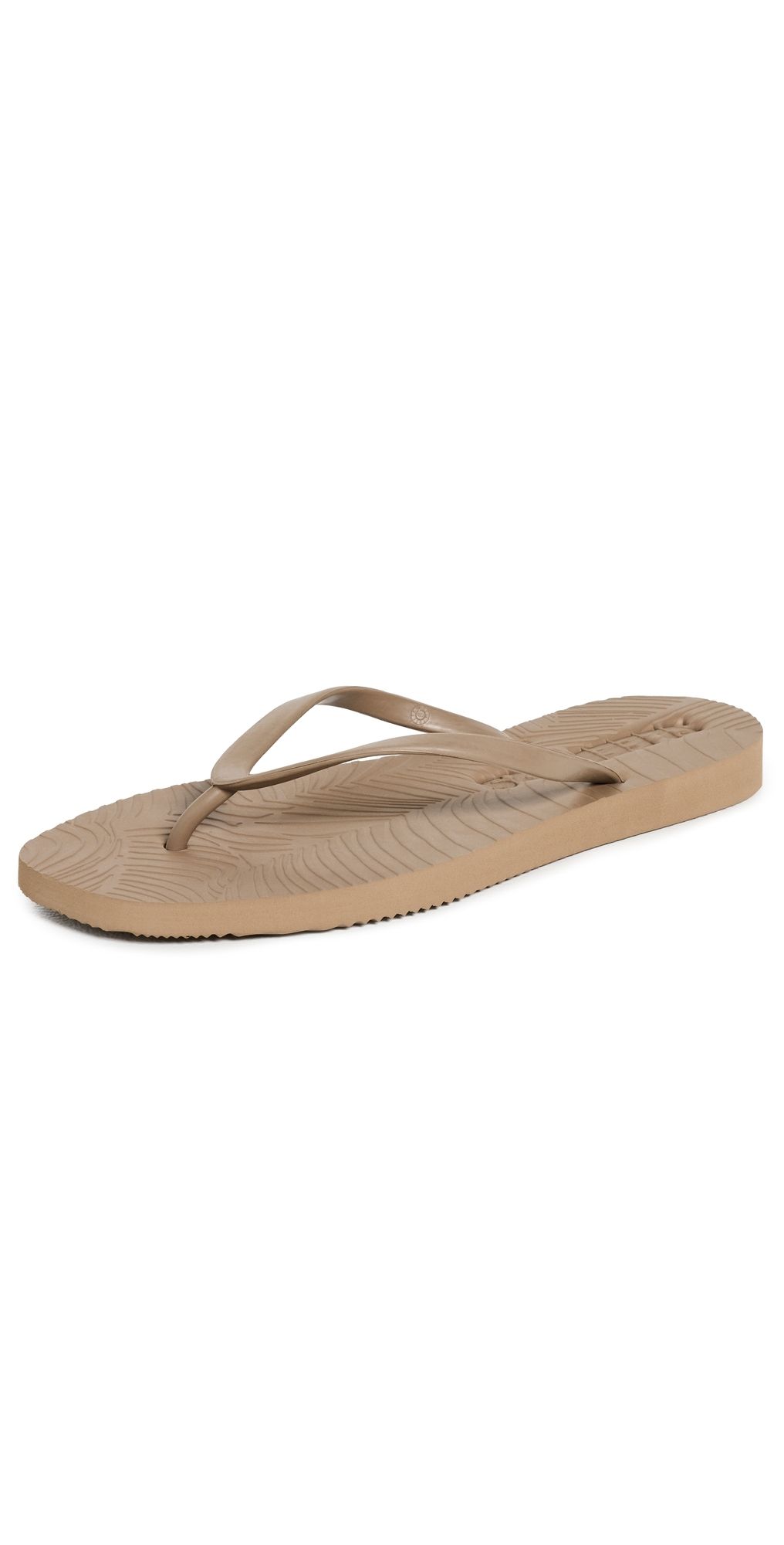 SLEEPERS Tapered Flip Flops Sand 36
