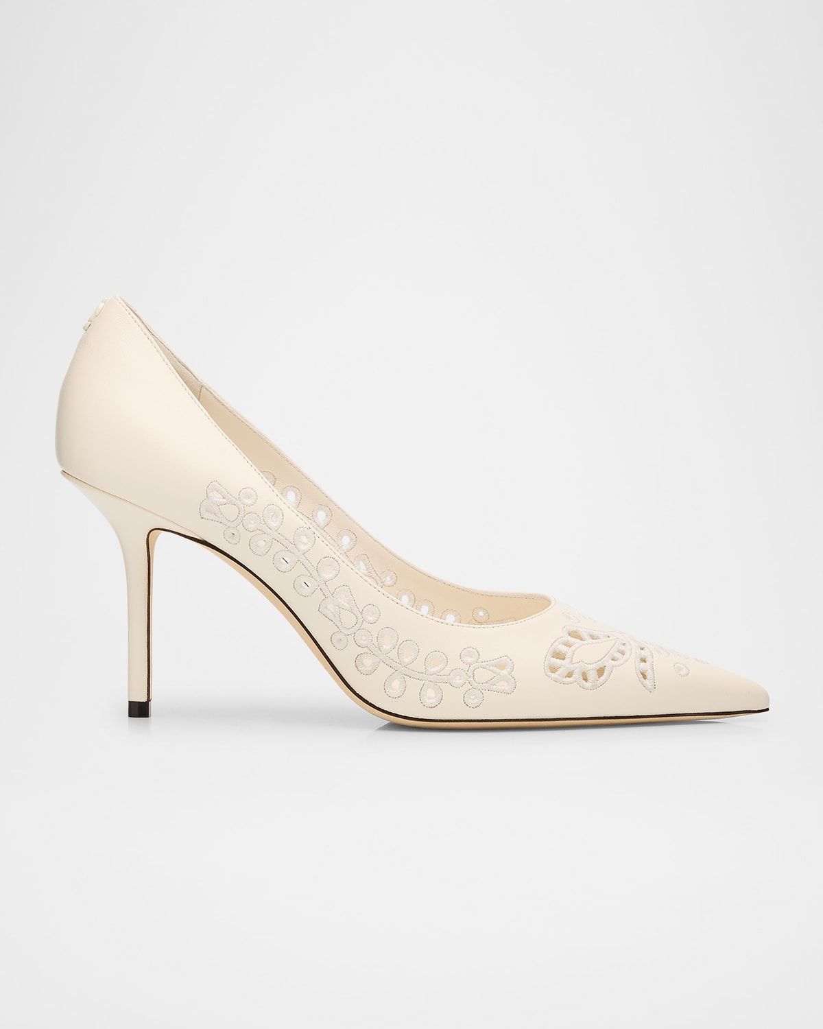 Love 85 Nappa Embroidered Pumps