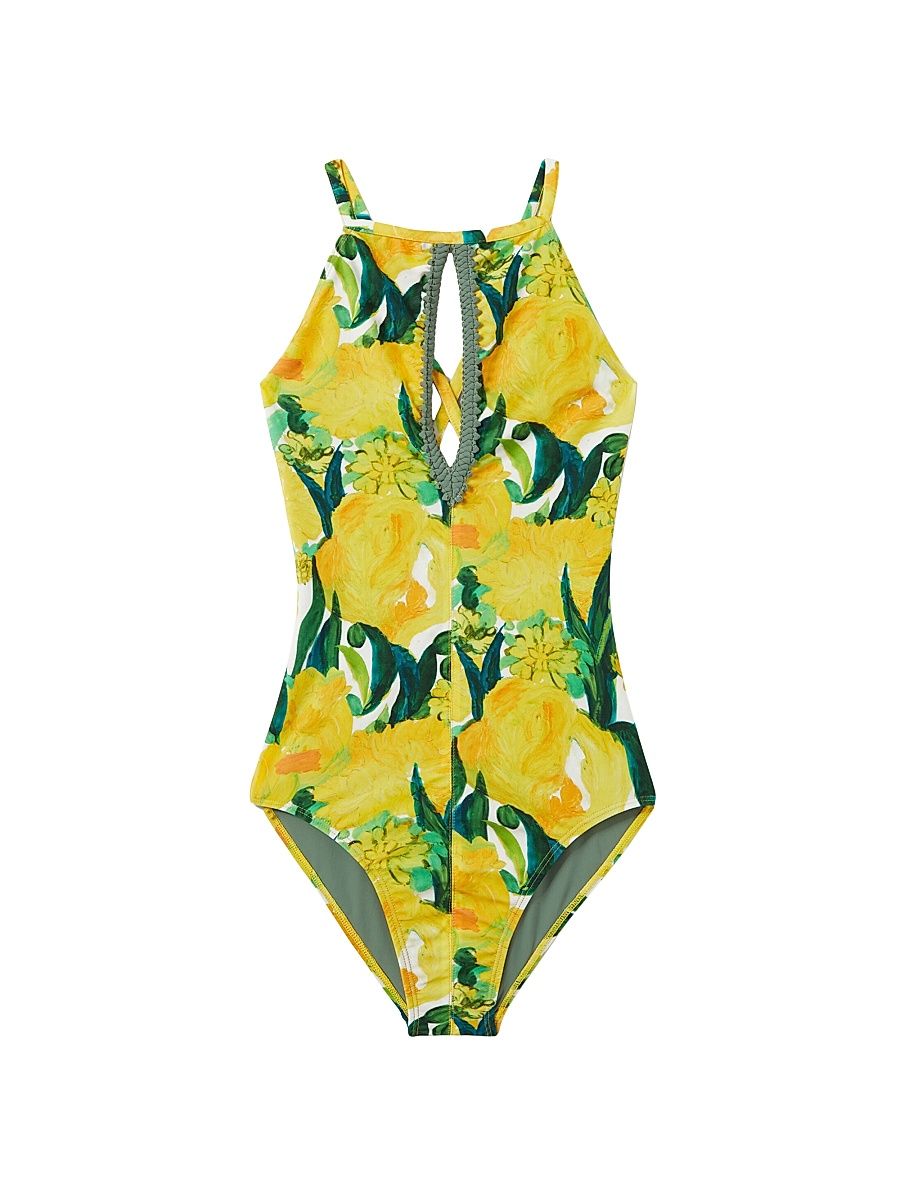 Women's Fonda Swimsuit - Zesty Yellow - Size Small