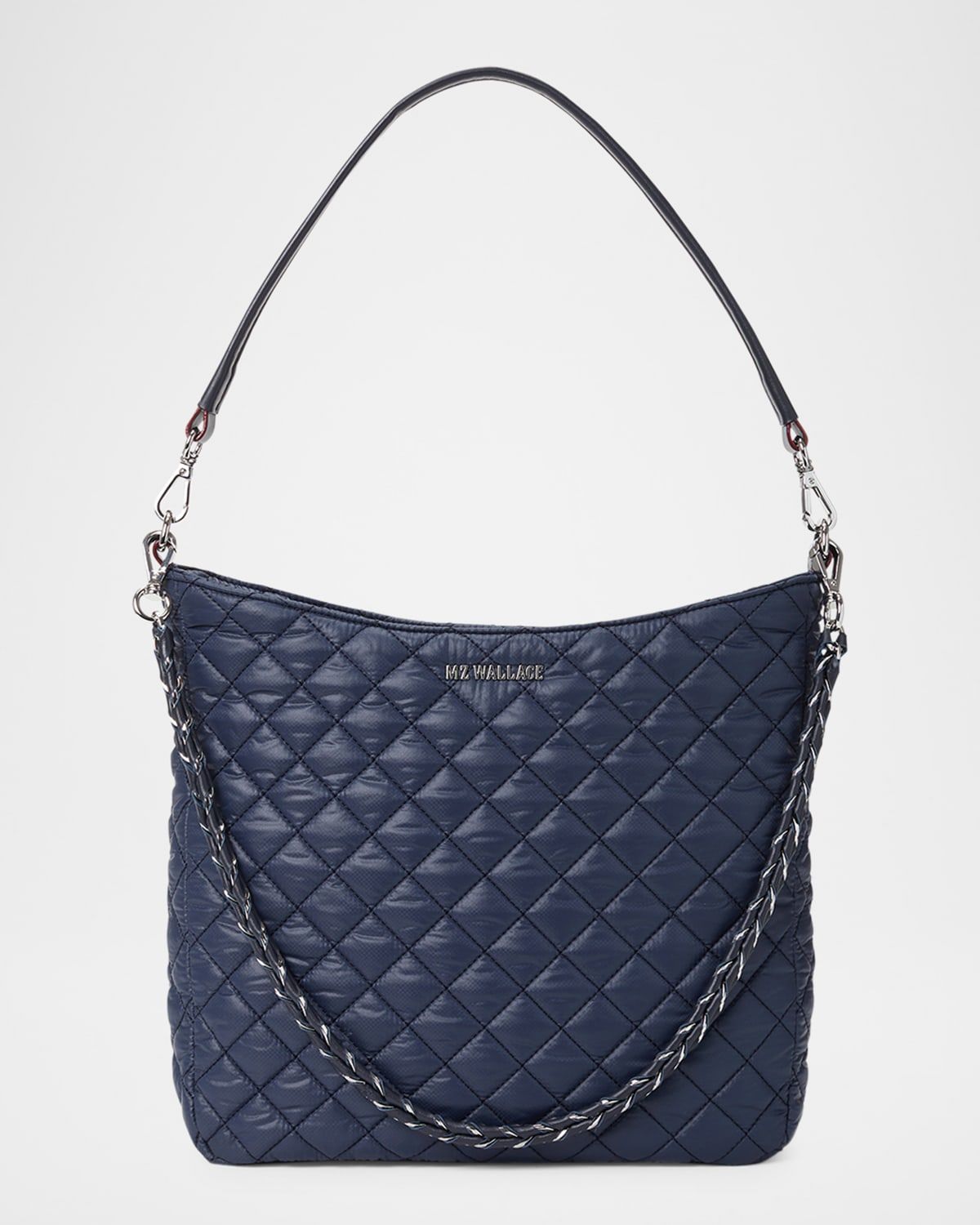 Crosby Quilted Hobo Crossbody Bag