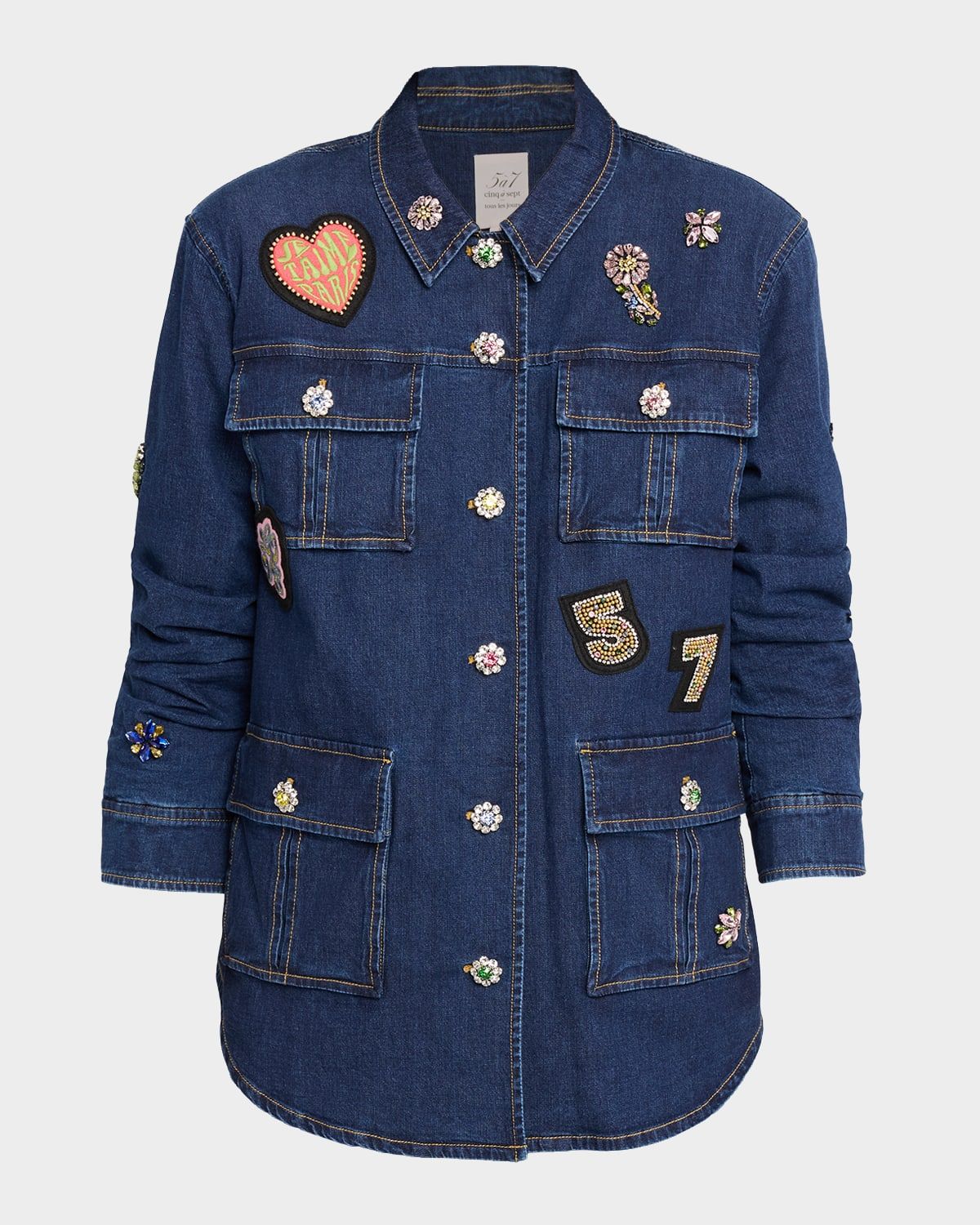 Vera Retro Love Denim Jacket