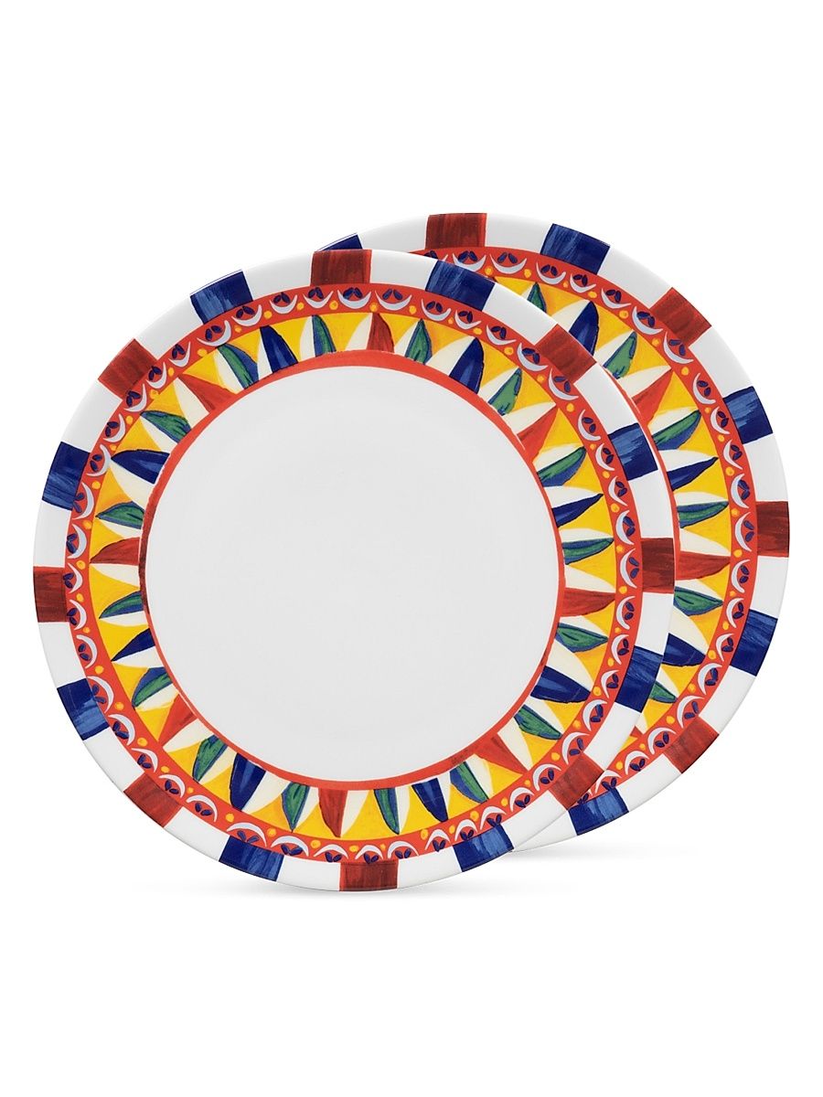Carretto 2-Piece Dinner Plate Set