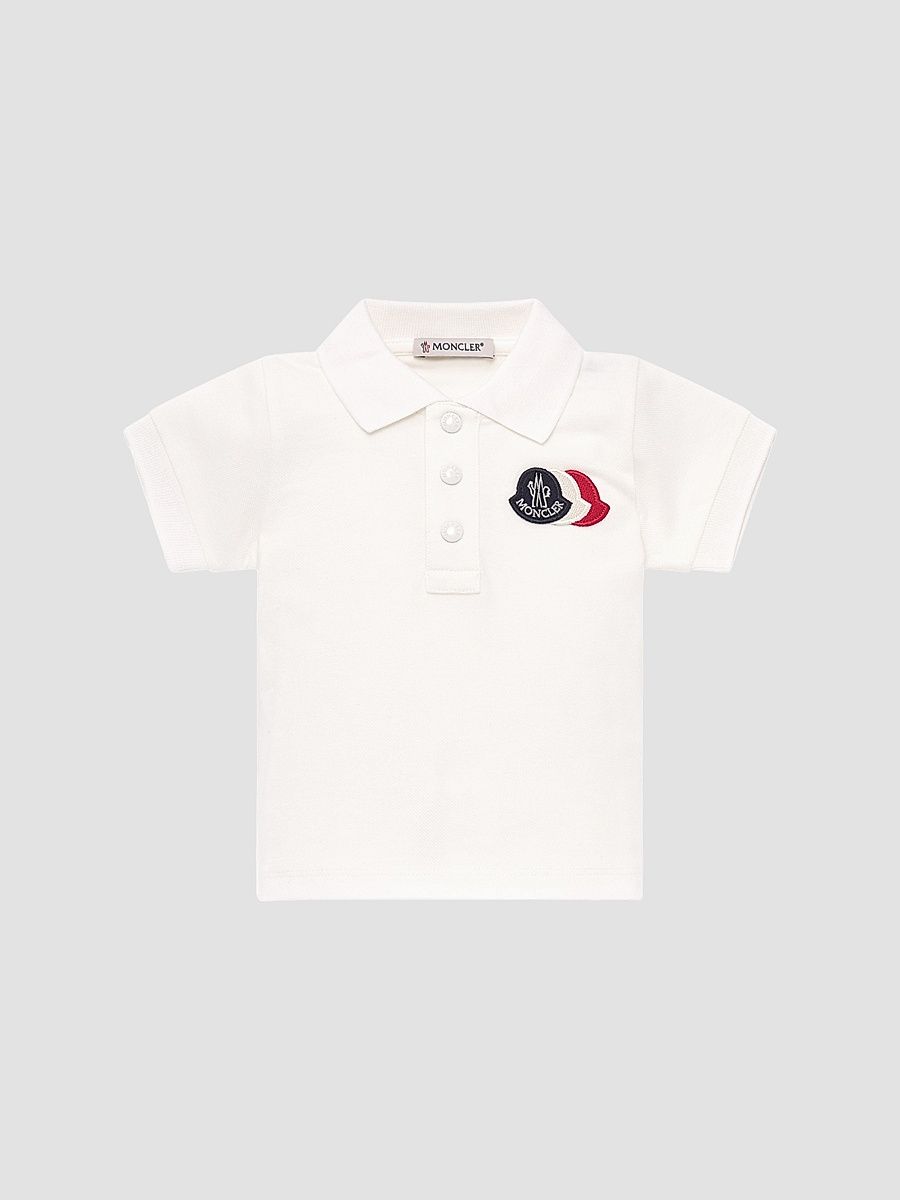 Baby Boy's & Little Boy's Polo Shirt in Cotton Blend - White - Size 3