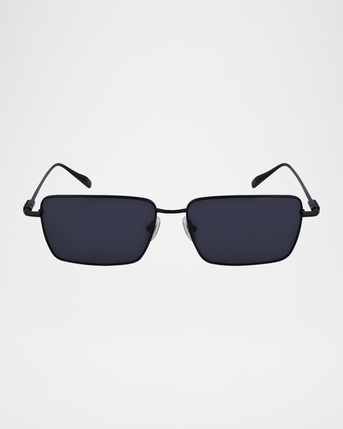 Men & apos;s Gancini Evolution Metal Rectangle Sunglasses
