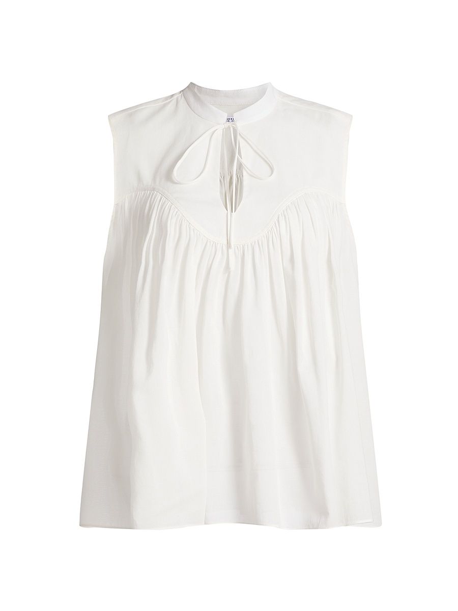 Women's Chase Yoked Top - Marshmallow - Size Large