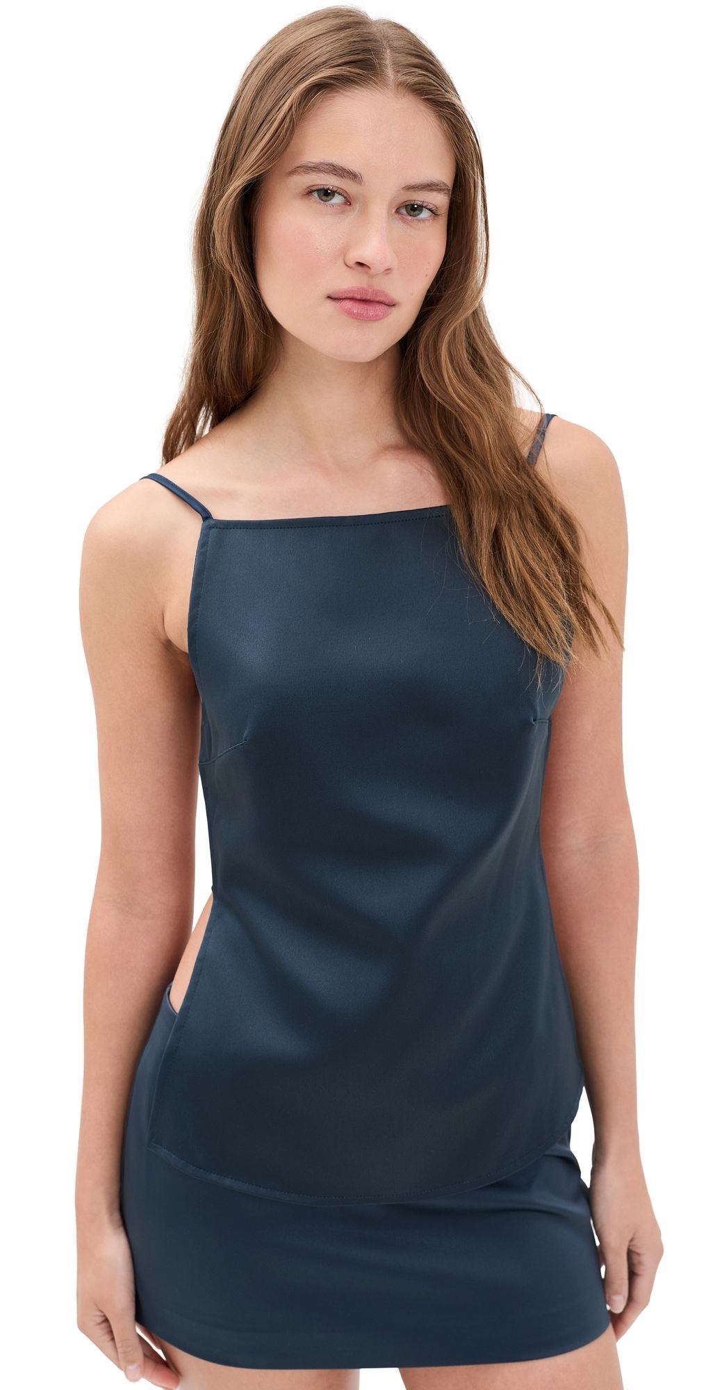 Lioness Camille Backless Top Midnight Navy XXS