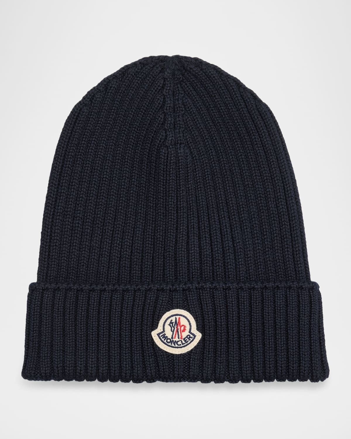 Boy & apos;s Logo-Patch Wool Beanie
