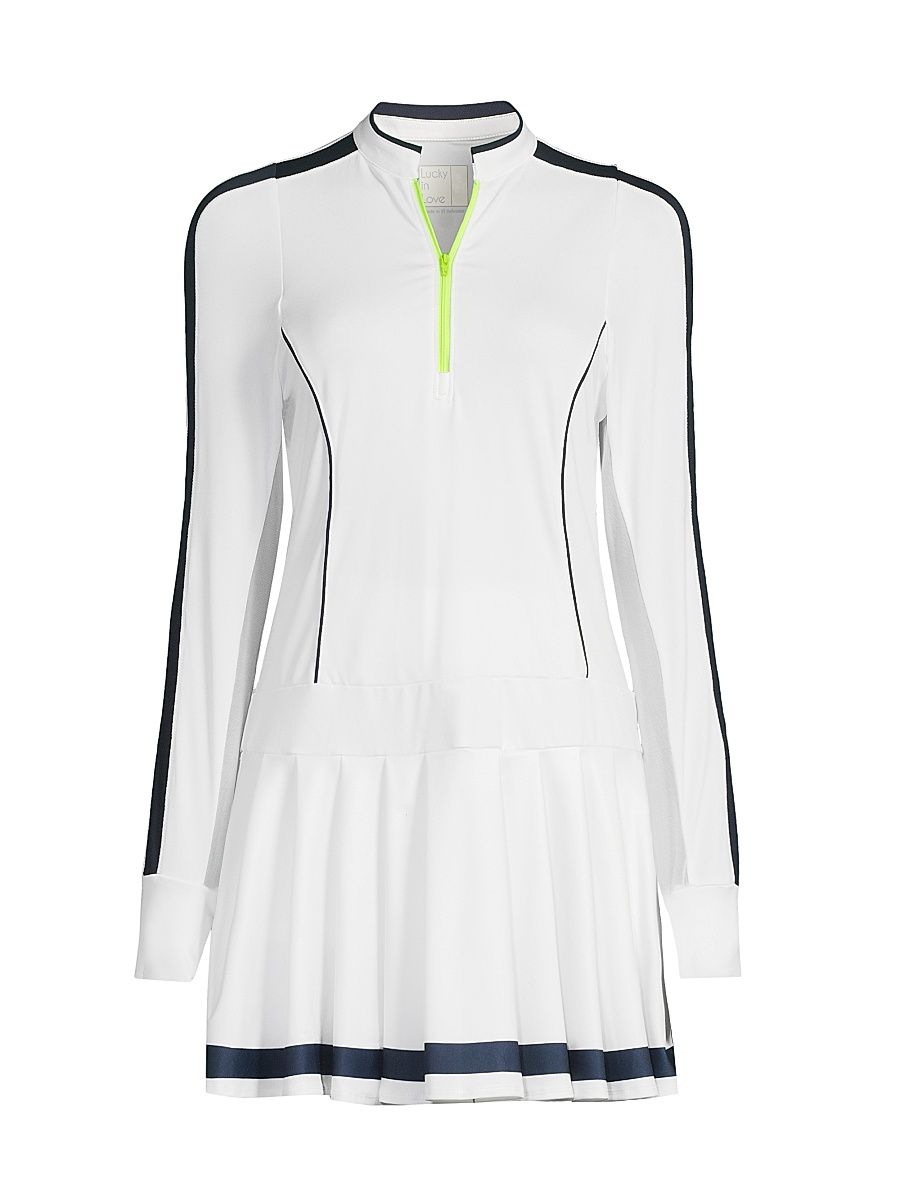 Women's Fast Motion Long-Sleeve Minidress - Midnight - Size XL