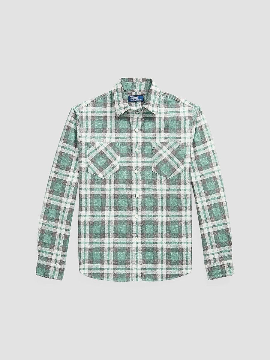 Polo Ralph Lauren Men's Plaid Cotton Oxford Shirt - Litchfield Plaid - Size XXL