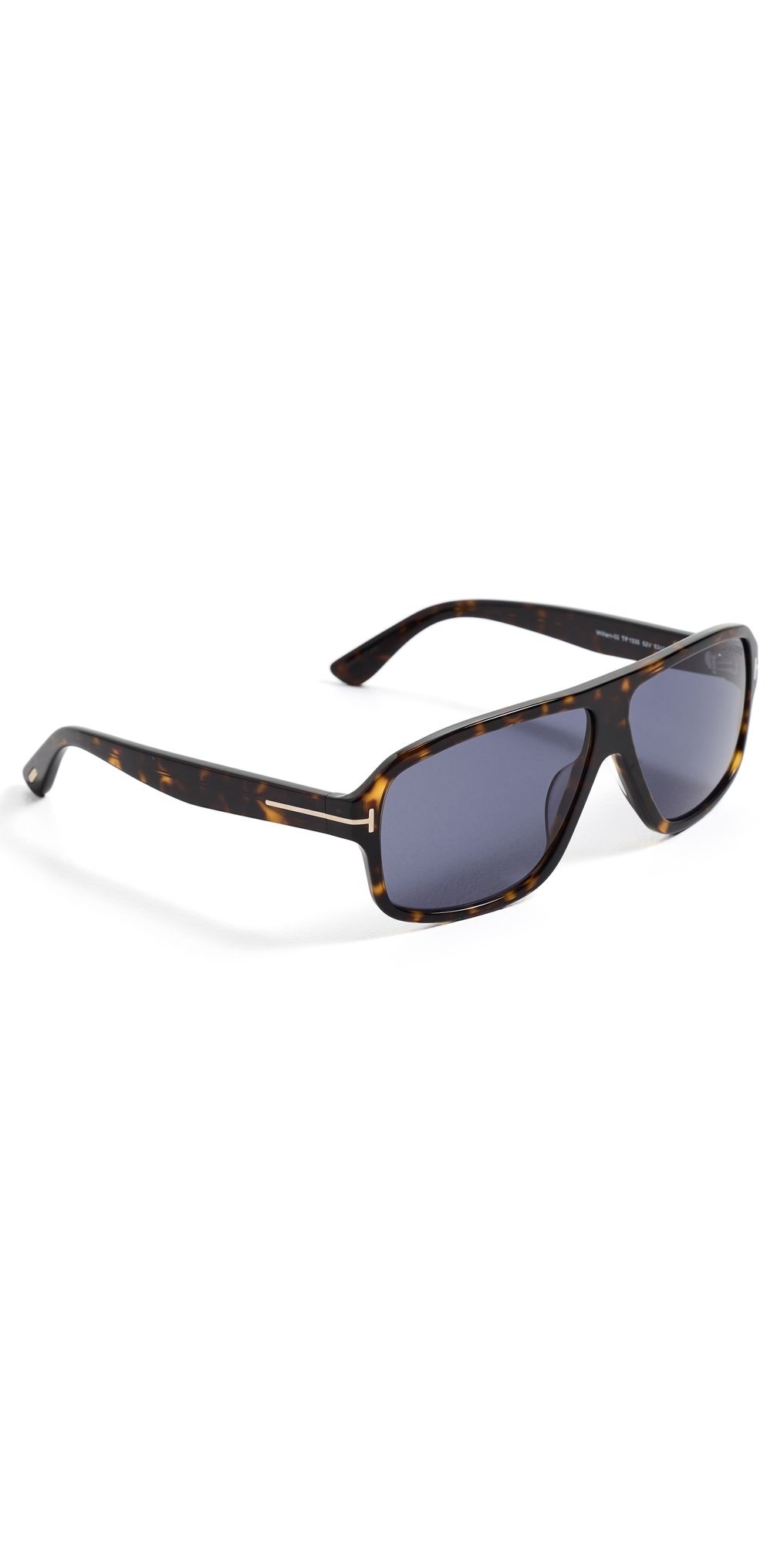 Tom Ford William 02 Sunglasses SHINY CLASSIC DARK HAVANA One Size