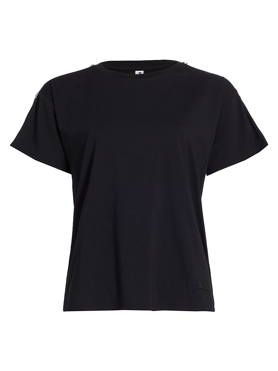 Women's Mos Under Donna-Velmar T-Shirt - Black - Size Large