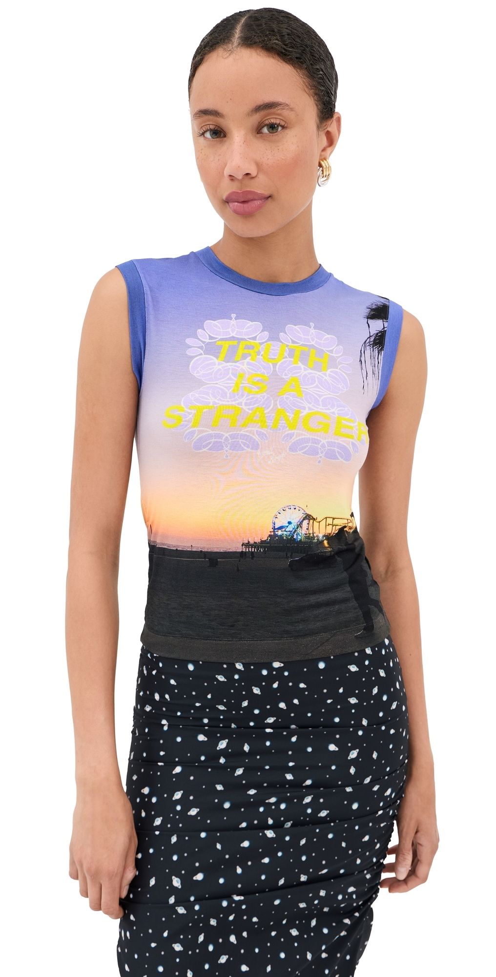 Meryll Rogge Sleeveless T-Shirt Multicolor XS