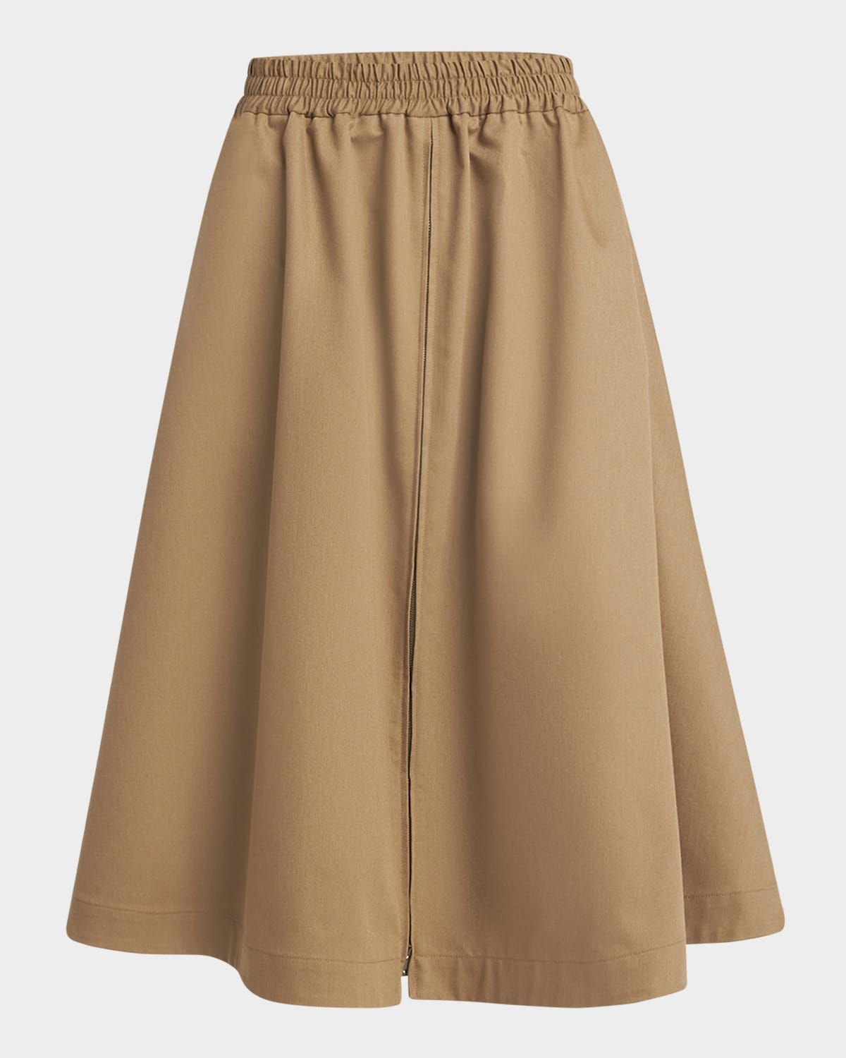 Journey Zip-Front Circle Skirt